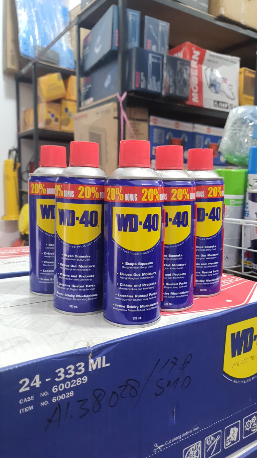 WD-333 Multi Purpose Lubricant Spray 333ml Anti Karat & Pelumas Serbaguna - Gambar 5