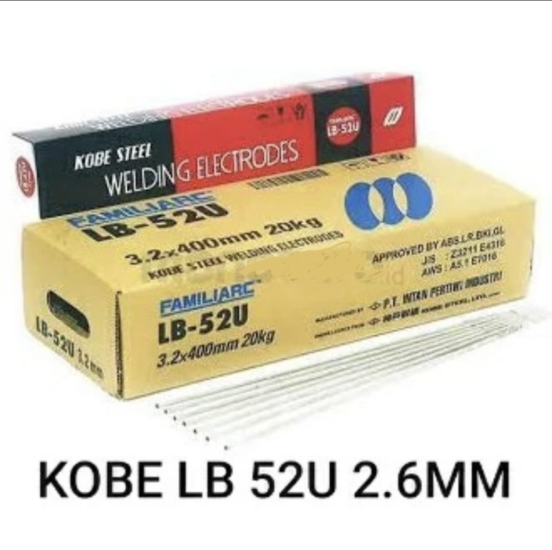 KAWAT LAS KOBELCO LB52/LB52U/LB52-18/RB26 - Gambar 7