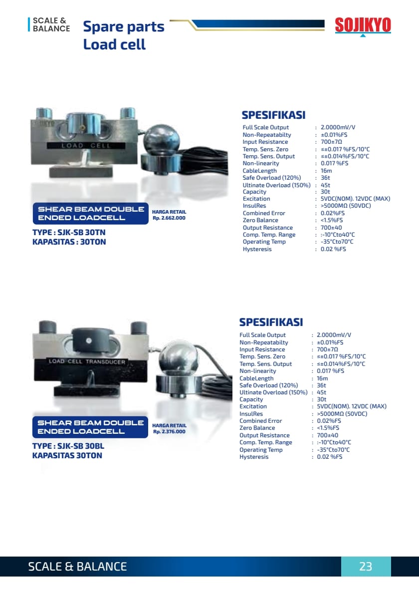 SOJIKYO FLOOR SCALE DARI 500KG - 5TON - Gambar 5